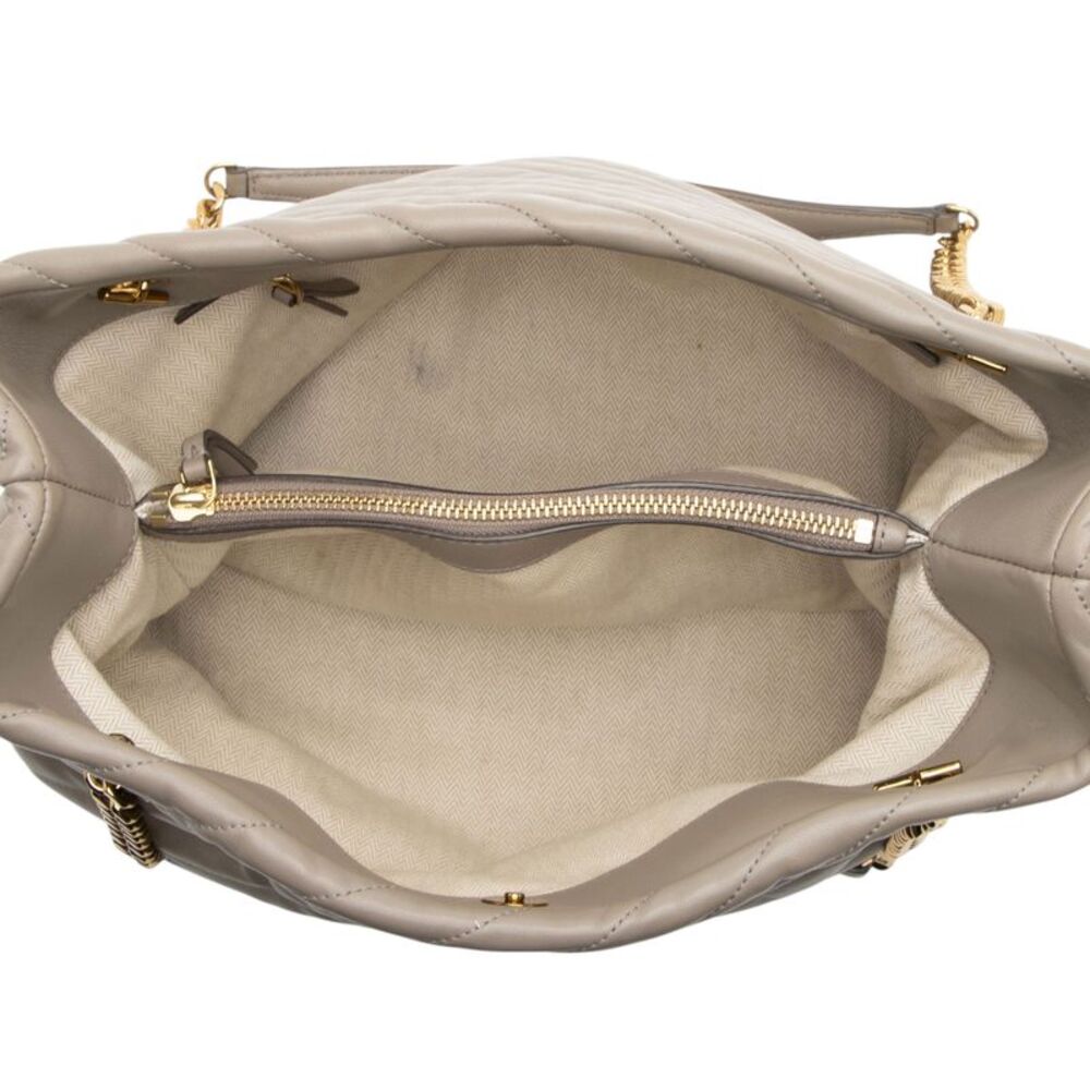 Tory Burch Chevron Leather Kira Tote - Picture 6 of 15